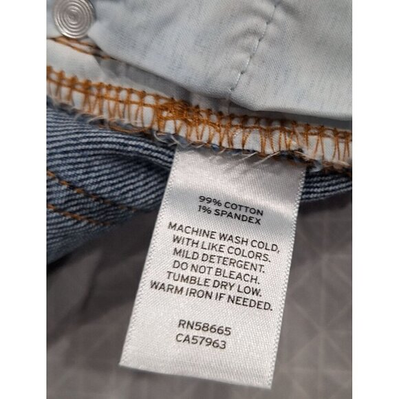 BP Mid-Rise Distressed Cut-Off Blue Jean Shorts /NWOT, Size 26 - Picture 5 of 6